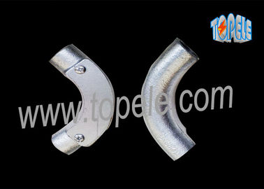 BS4568 لوله فولادی گالوانیزه کانال آهن قابل انعطاف تقاطع آرنج 20mm / 25mm