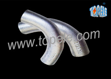 BS4568 لوله فولادی گالوانیزه کانال آهن قابل انعطاف تقاطع آرنج 20mm / 25mm