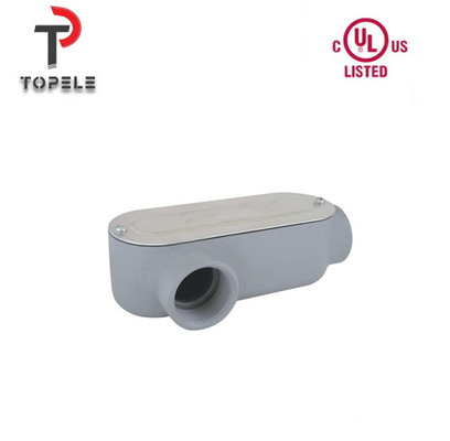 1/2&quot; UL لیست بدن لوله سخت LL / LR / LB / C / T نوع آلومینیوم نوع NTP