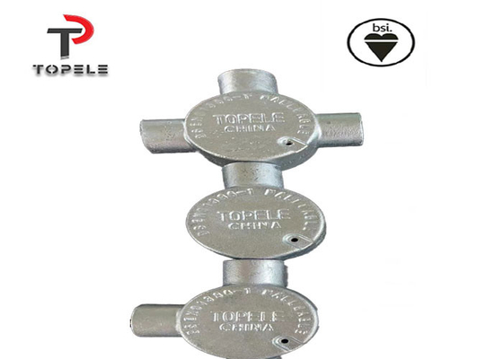 جعبه اتصال گرد الکتریکی 20mm 25mm کلاس 4 BS Gi