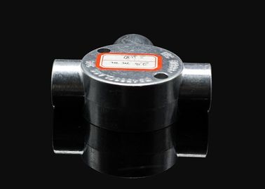 TOPELE 25MM گالوانیزه آلومینیوم گرم غوطه ور میله ای آهن فلزی لوله اتصال جعبه