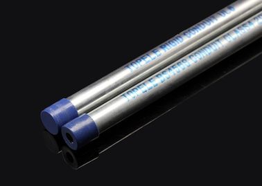 BS 4568 / BS 31 لوله هارد دیپ گالوانیزه شده فلزی با انتهای پیچ خورده و کاپ