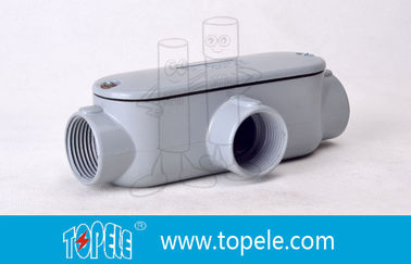 داخل / خارج از نوع T 4 اینچ بدن لوله سخت آلومینیوم رشته دار