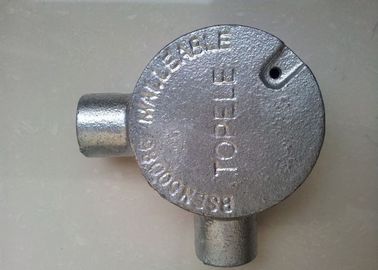 GI BS4568 لوله نصب 20mm 25mm 32mm 90 زاویه راه دایره ای جعبه اتصال
