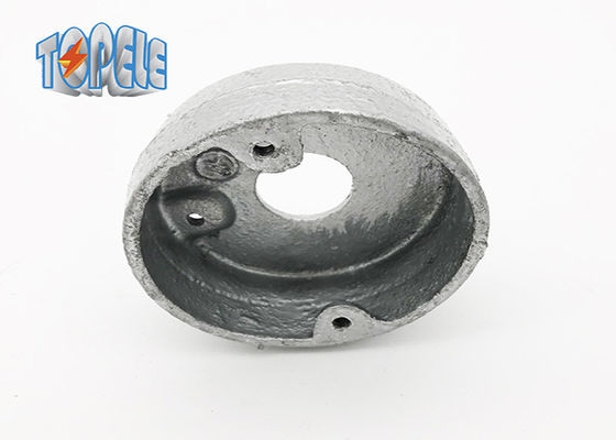 BS Gi لوله های لوله ای فیتینگ آهن نرم گرم غوطه ور شده گالوانیزه حلقه در جعبه 1- 4 Konckouts